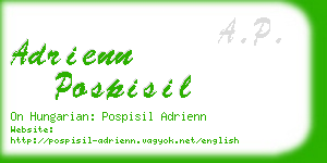 adrienn pospisil business card